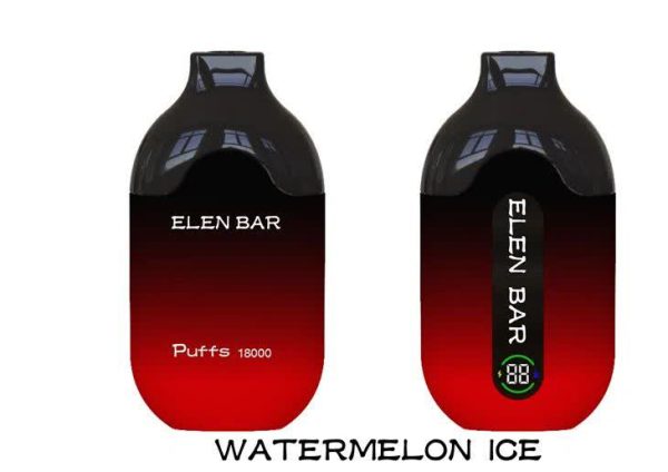 پاد یکبار مصرف 18000 الن بار هندوانه یخ ELEN BAR WATERMELON ICE