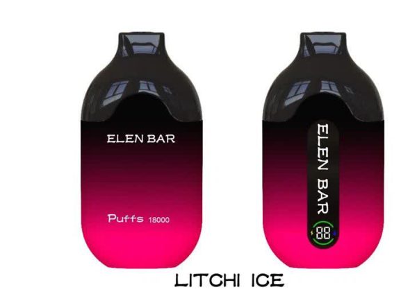 پاد یکبار مصرف 18000 الن بار  لیچ یخ ELEN BAR LITCHI ICE